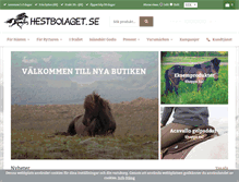 Tablet Screenshot of hestbolaget.se